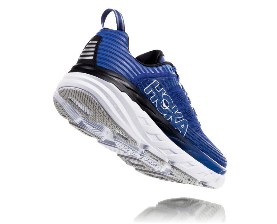 Hoka One One Bondi 6 Löparskor Herr - Blå/Vita - JFXOL-0571